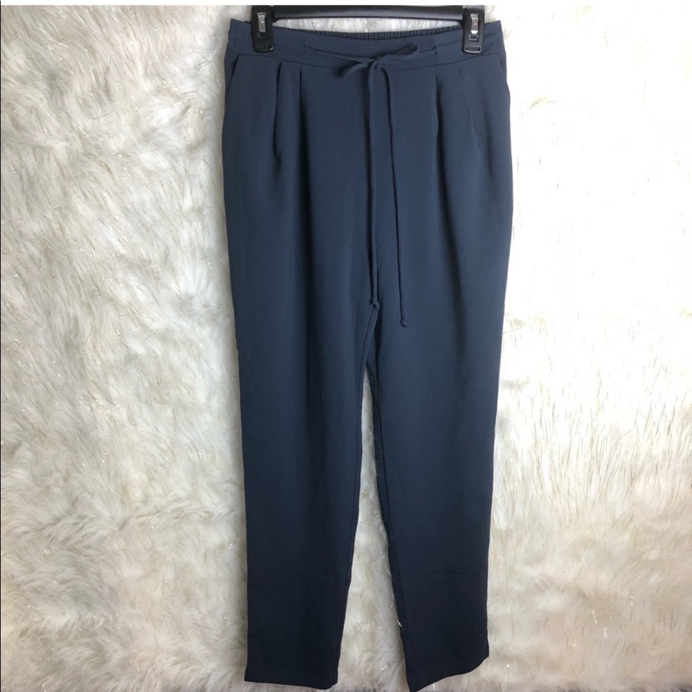 Lush Blue Drawstring Pant - Picture 3 of 3
